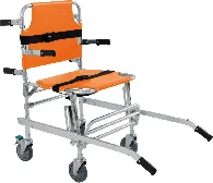 Chaise d’évacuation et de transfert Chaise portoir 4 roues
