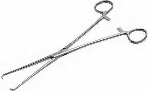 Instrument de gynécologie Pince Pozzi