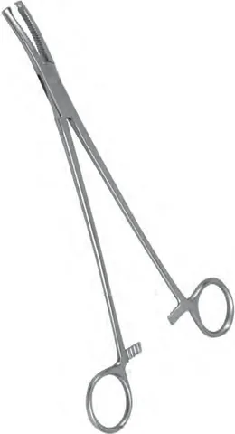 Instrument de gynécologie Pince Jean-Louis Faure