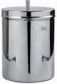 Contenant Boîte à coton inox