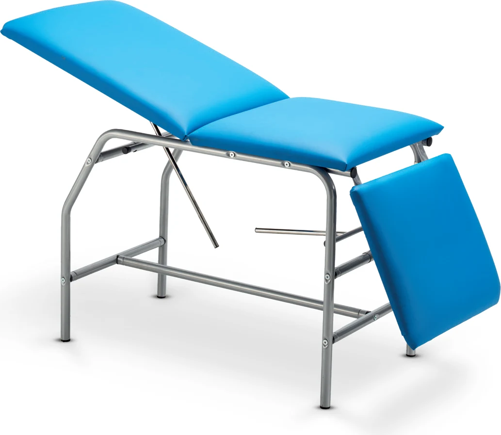 Divan d’examen – tube rond Divan d'examen 2 sections