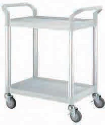 Chariot de soins 2 plateaux OM614501