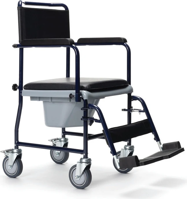 Aide à la vie quotidienne Chaise percée roulante