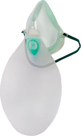 Masque à usage unique avec tubulure Masque à oxygène haute concentration – adulte