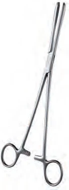 Instrument de gynécologie Pinces à pansements « longuette » gynécologiques