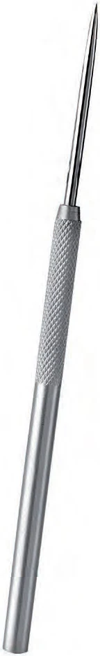 Instrument Aiguille à manche pour disséquer