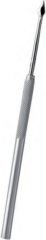 Instrument Aiguille lancéolée pour disséquer